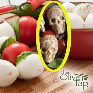 Skeleton Caprese Kabob Recipes